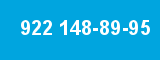 922 148-89-95